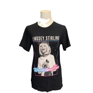 Lindsey Stirling T-Shirt Women Small Black Good Wanderland Tour 2018 Concert Tee